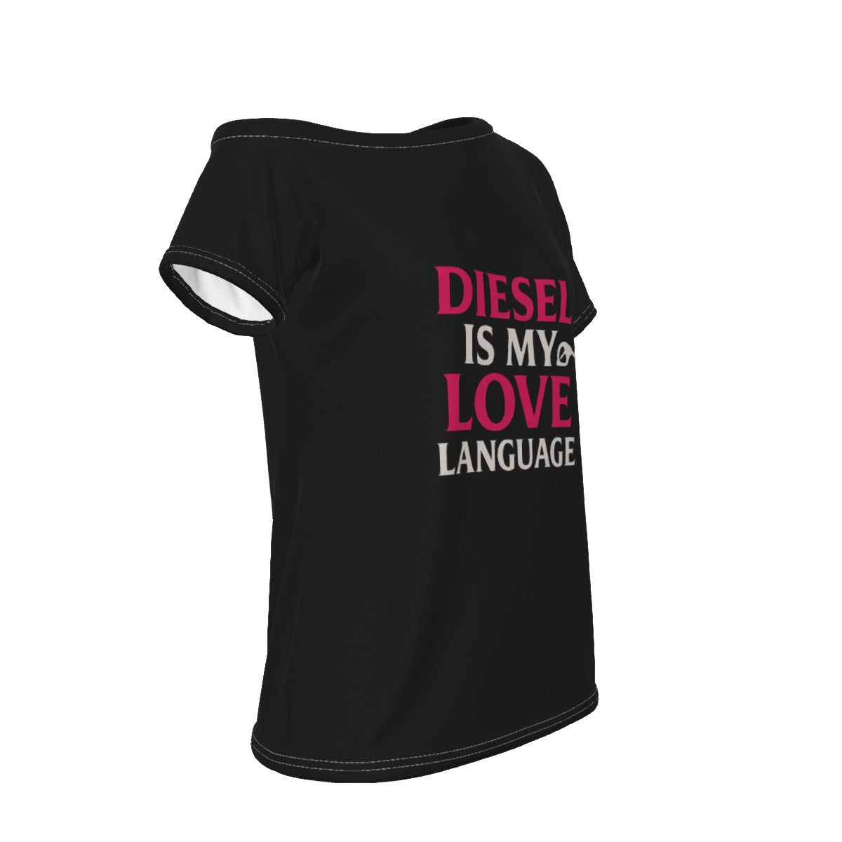All-Over Print Women's Off-Shoulder T-shirt
