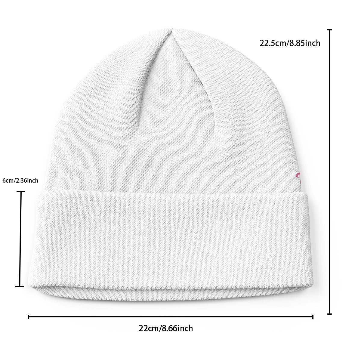 All-Over Print Knitted Hat