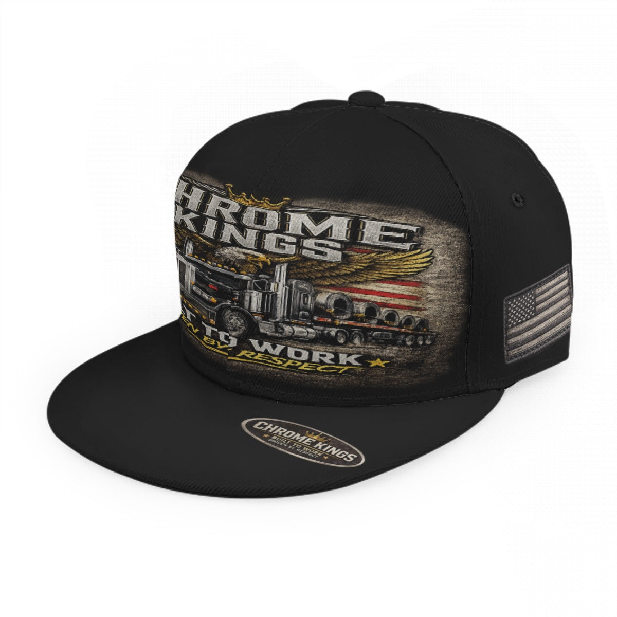 Chrome Kings "Built to Work" Snapback Trucker Hat