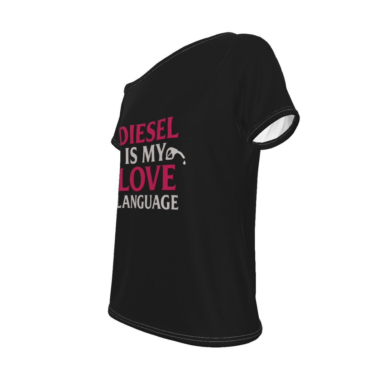 All-Over Print Women's Off-Shoulder T-shirt