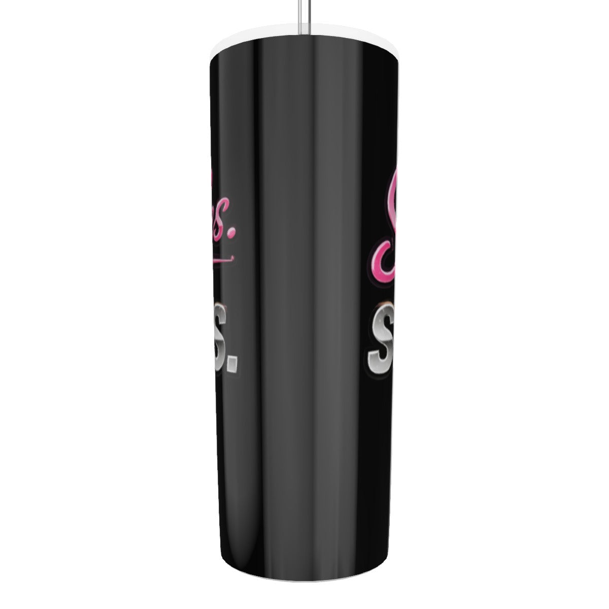 She Hustles. She Hauls. Built Different. Stainless Steel Tumbler