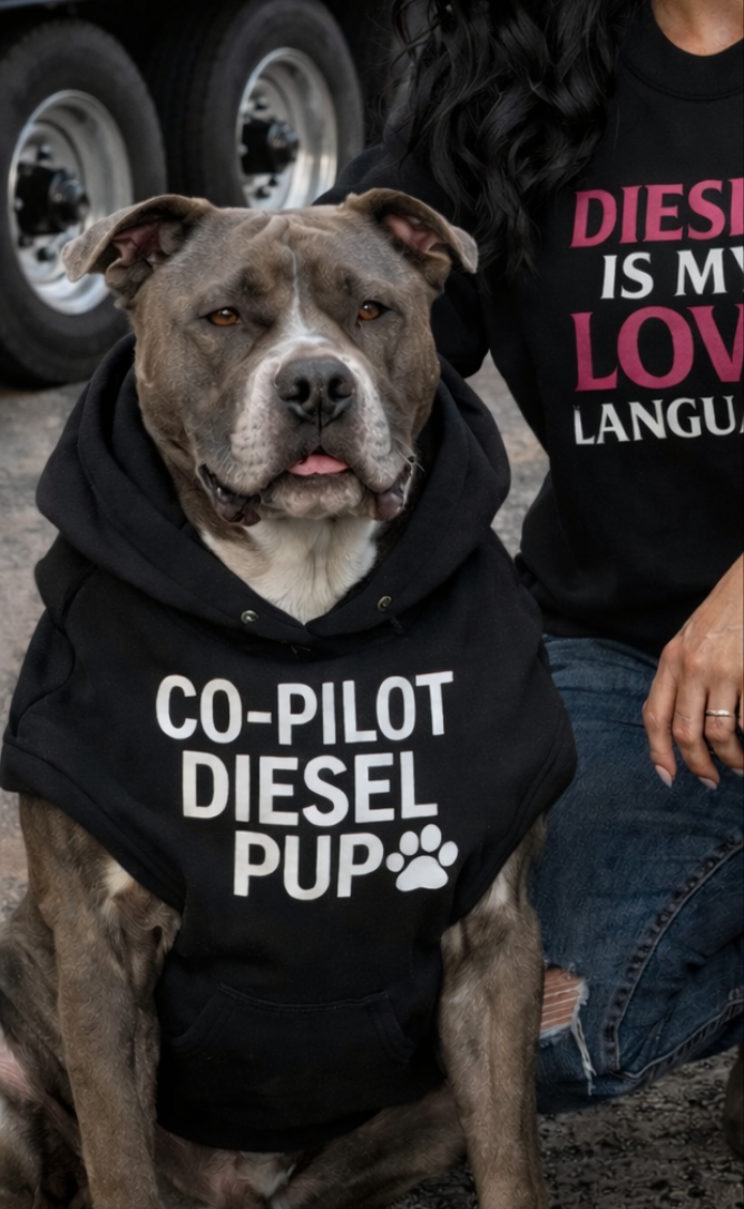 Diesel Pup hooded sweatshirt